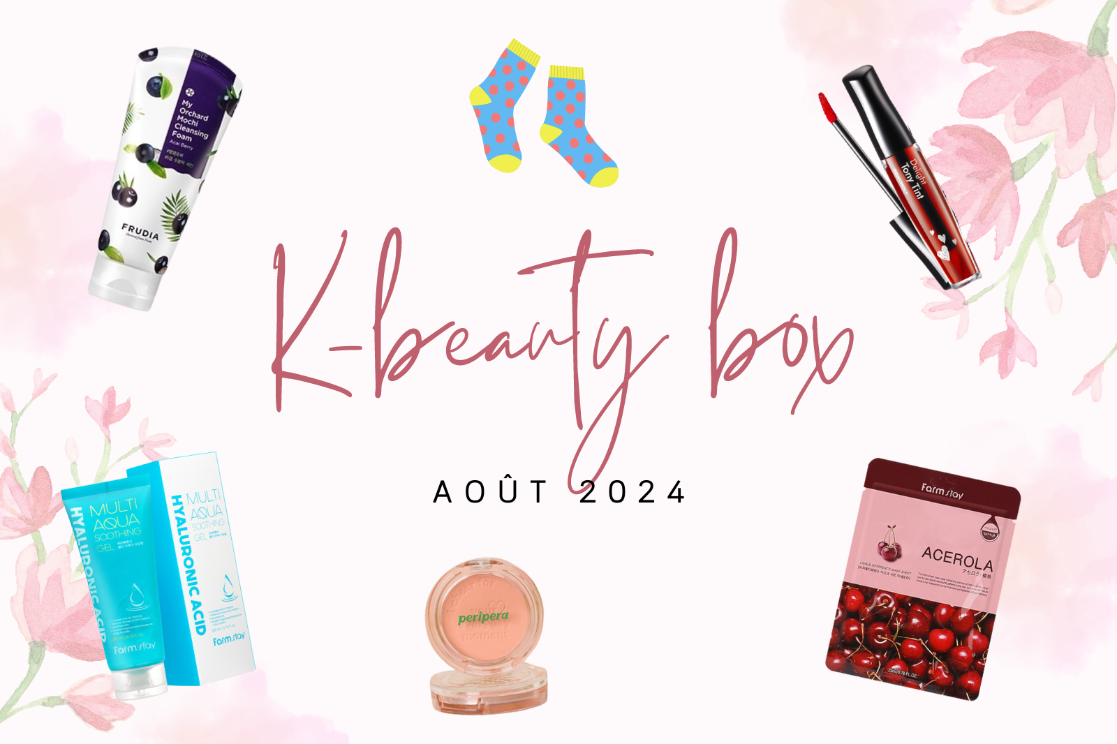 K-beauty Box d'Août 2024 🌞