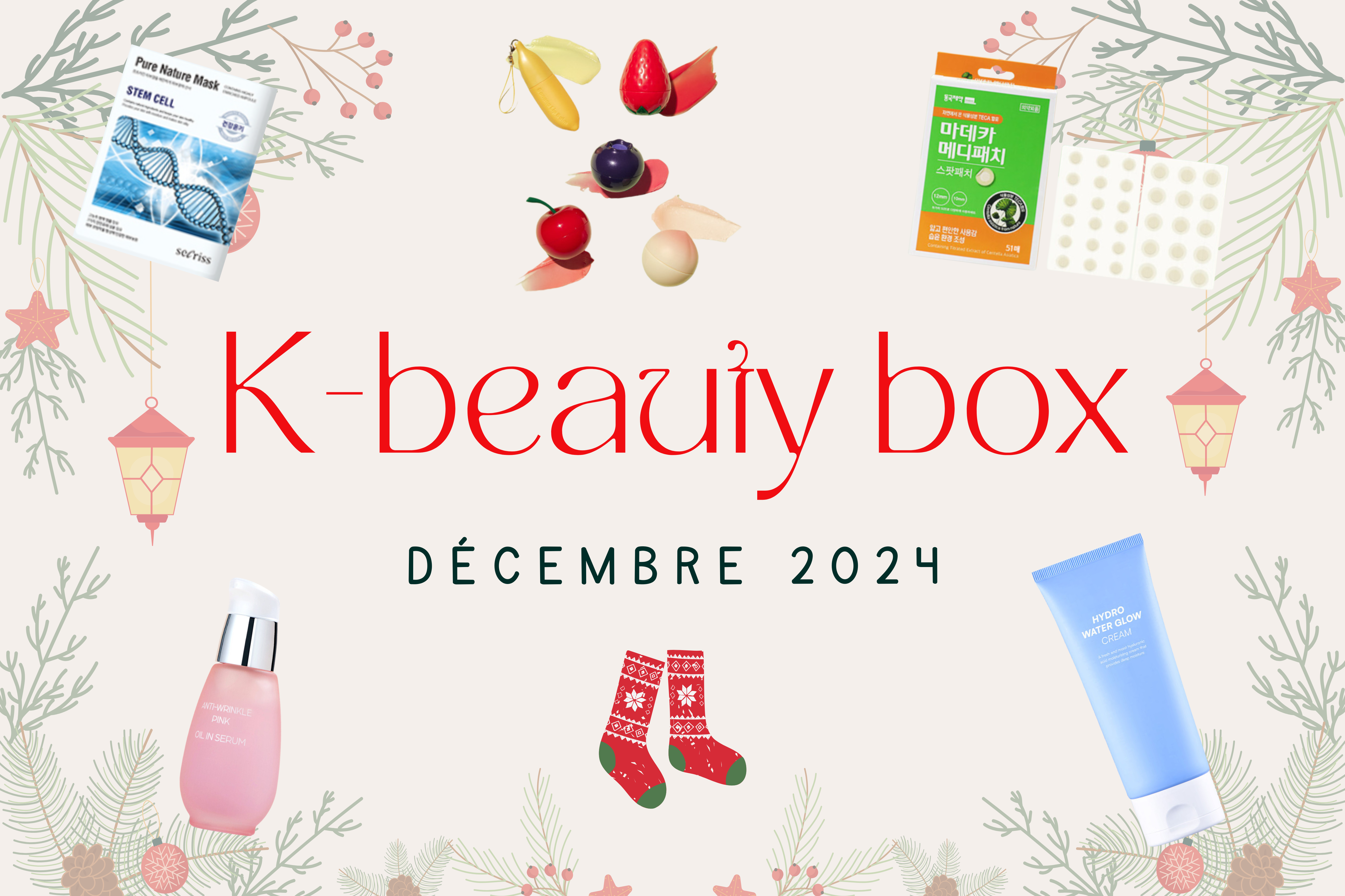 K-beauty Box de Décembre 2024 🎄