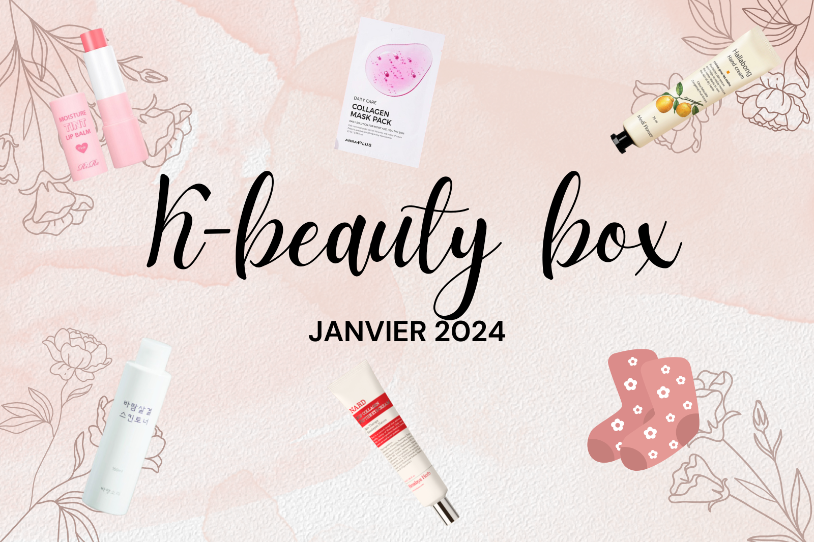 K-beauty Box de Janvier 2025 ✨