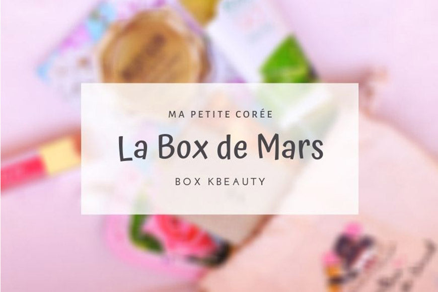 BOX KBEAUTY : LA BOX DE MARS