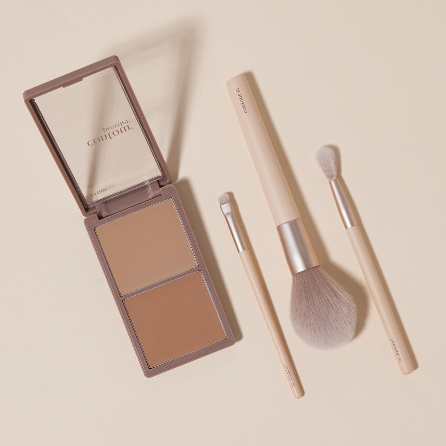 ETUDE Shadow Shading + Brush 3pcs Set