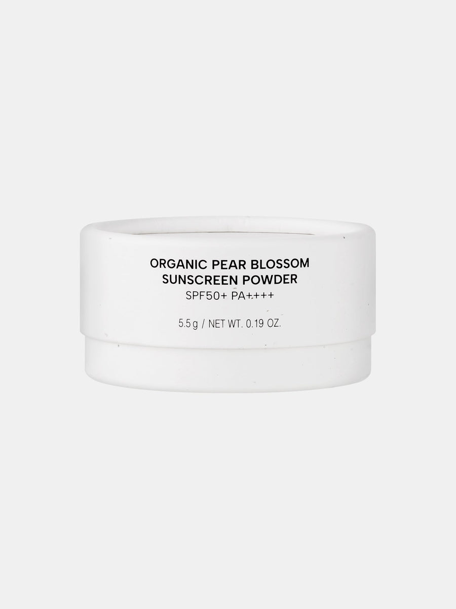 WHAMISA Organic Pear Blossom Sunscreen Powder