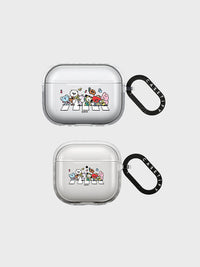 BT21 X CASETiFY CROSSWALK Écouteurs Étui