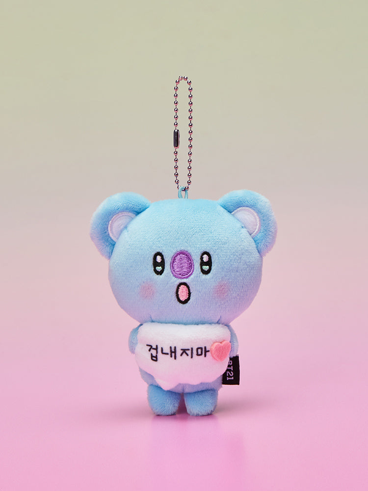 BT21 CHEER-UP Peluche Porte-clés TODAY’S MOOD