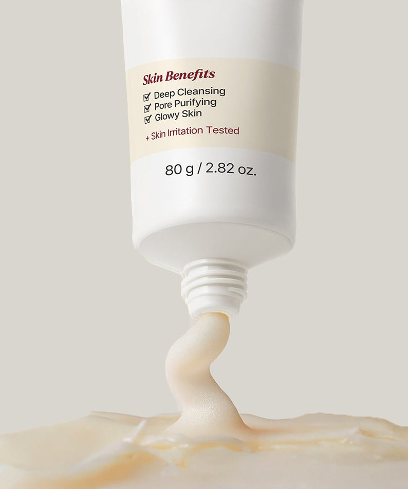 Crème NACIFIC Rice Pepta Collagen Sherbet Cleansing Balm 80g pour nettoyage en profondeur, purifiant les pores, testée anti-irritation.