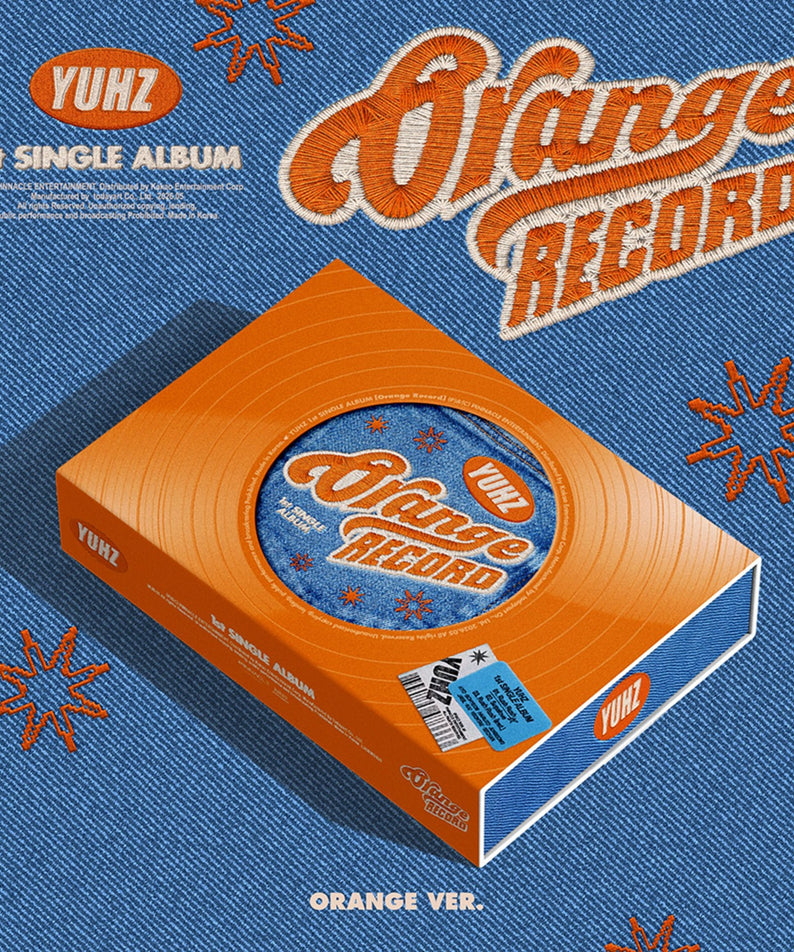 YUHZ - 1st Single Album [Orange Record] (Orange ver.) - Album Kpop Ma Petite Corée