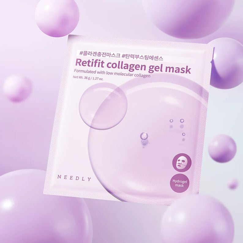 NEEDLY Retifit Collagen Gel Mask (4 sheets)