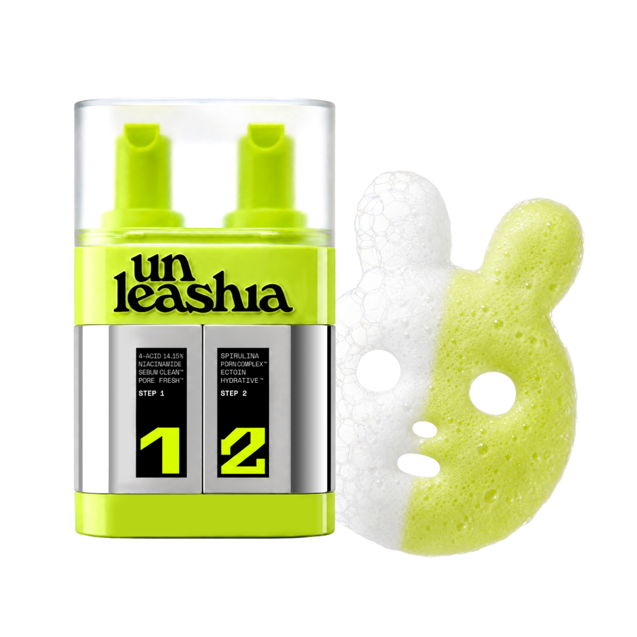 UNLEASHIA Two-Step Zero Pore Overnight Bubble Nachtmaske