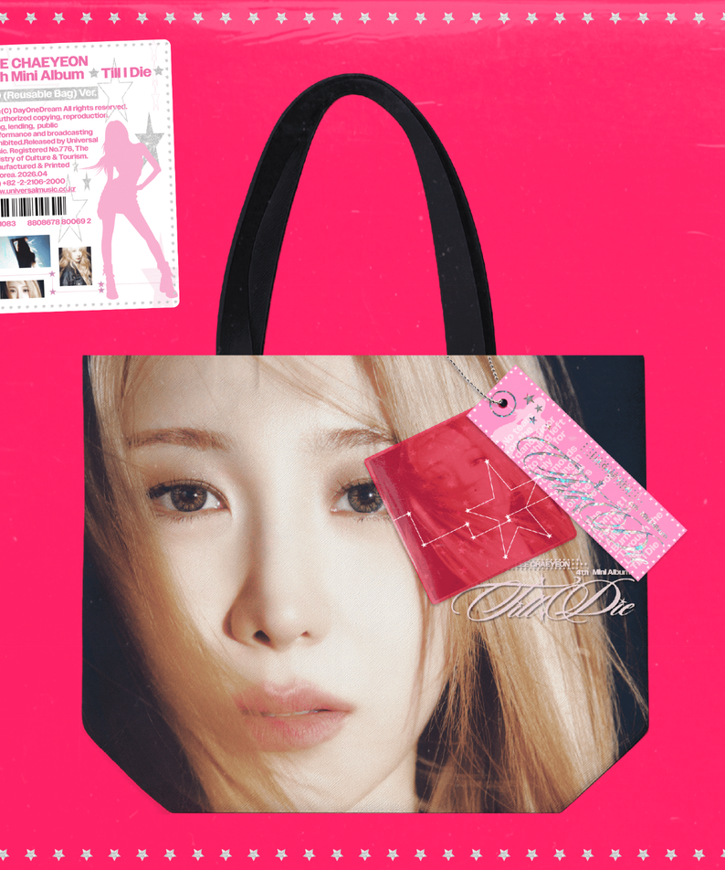 LEE CHAEYEON - 4th Mini Album [Till I Die] [MD (Reusable Bag) Ver.] - Album Kpop Ma Petite Corée