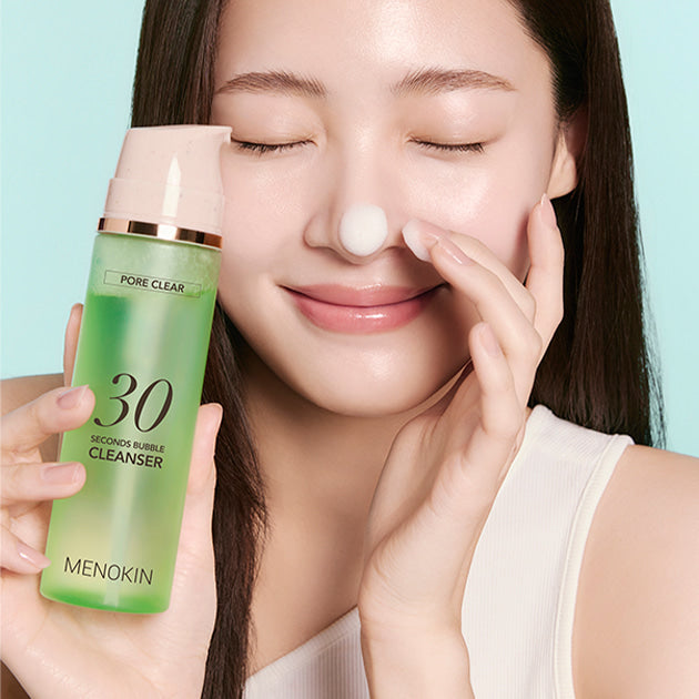 MENOKIN 30 Secondes Mousse Nettoyante Pore Clear 150 ml