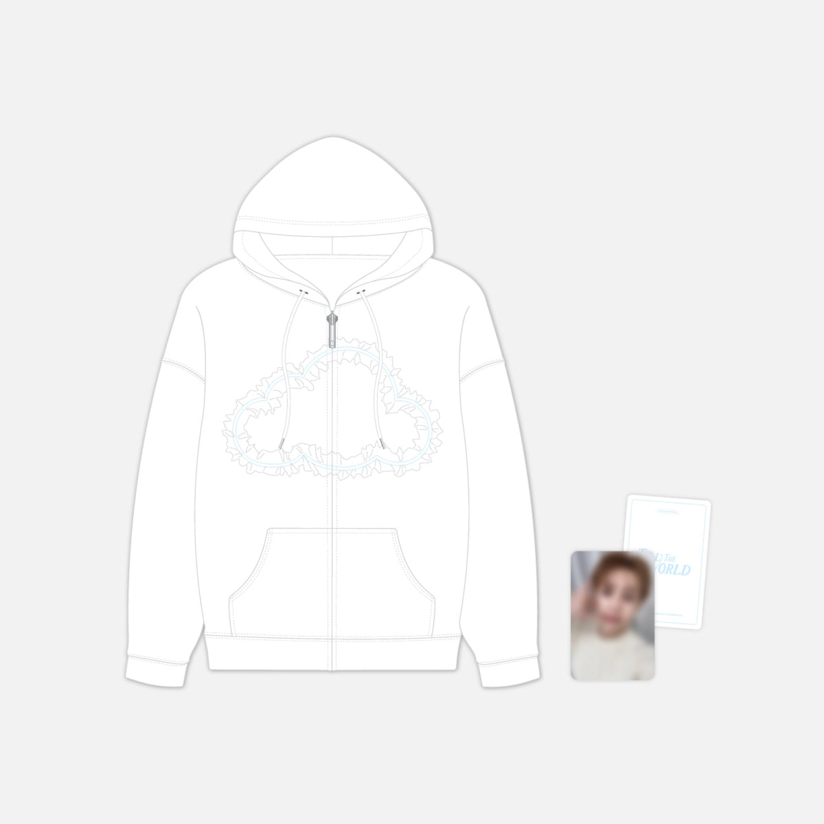 Ha Sung Woon Ha Sung Woon - Hoodie Zip-up - 2025 Fanmeeting Tell The World MD Officiel
