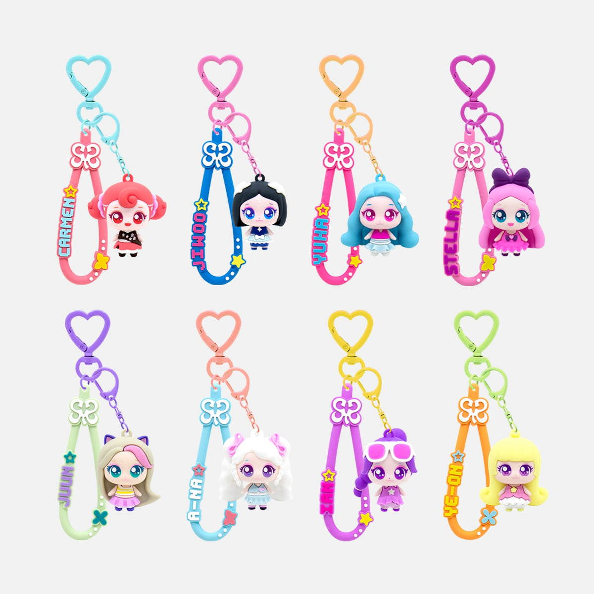 Hearts2Hearts Hearts2Hearts - Teenieping Figure Keyring - Official MD