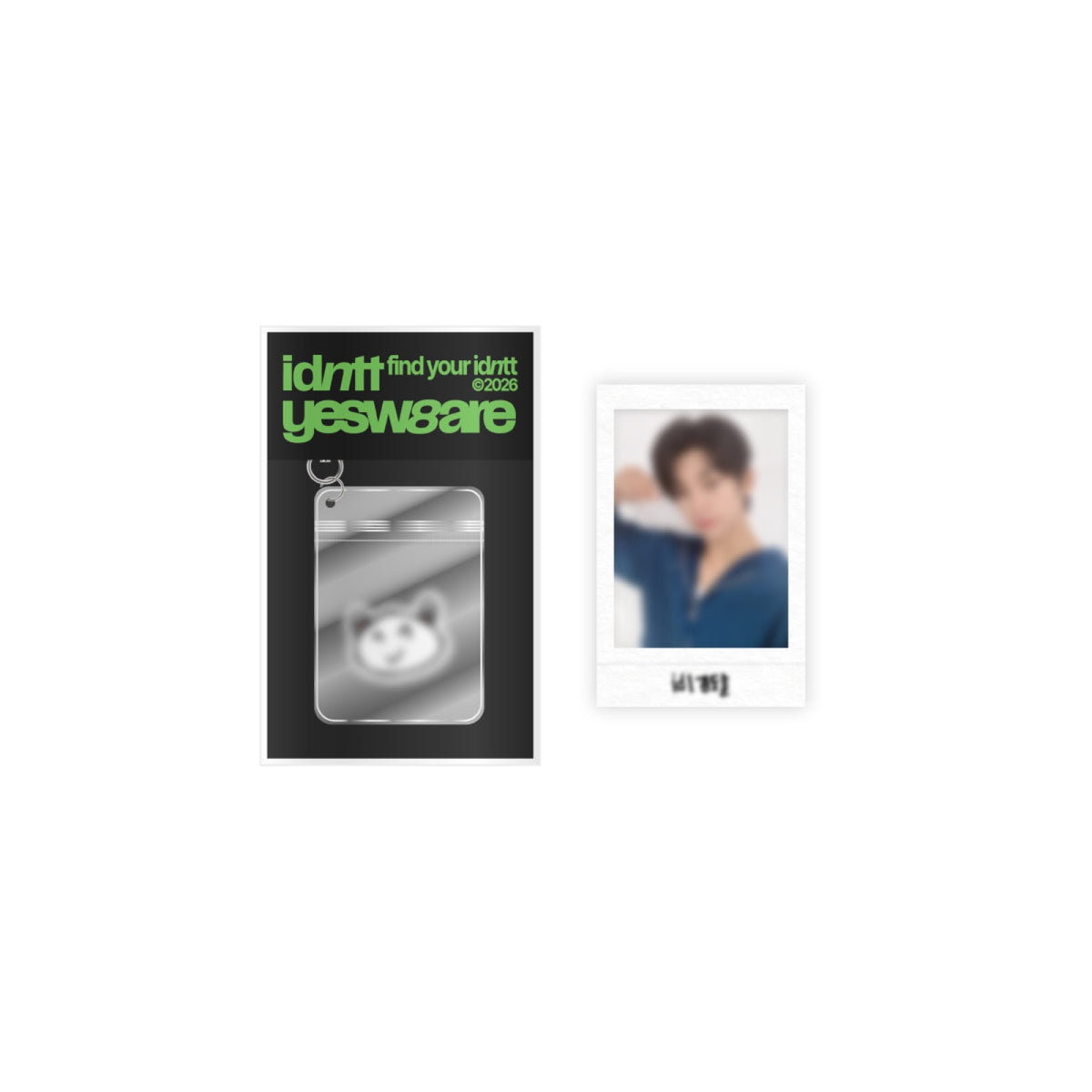idntt idntt - Zipper Pouch Keyring - yesweare POP-UP STORE MD