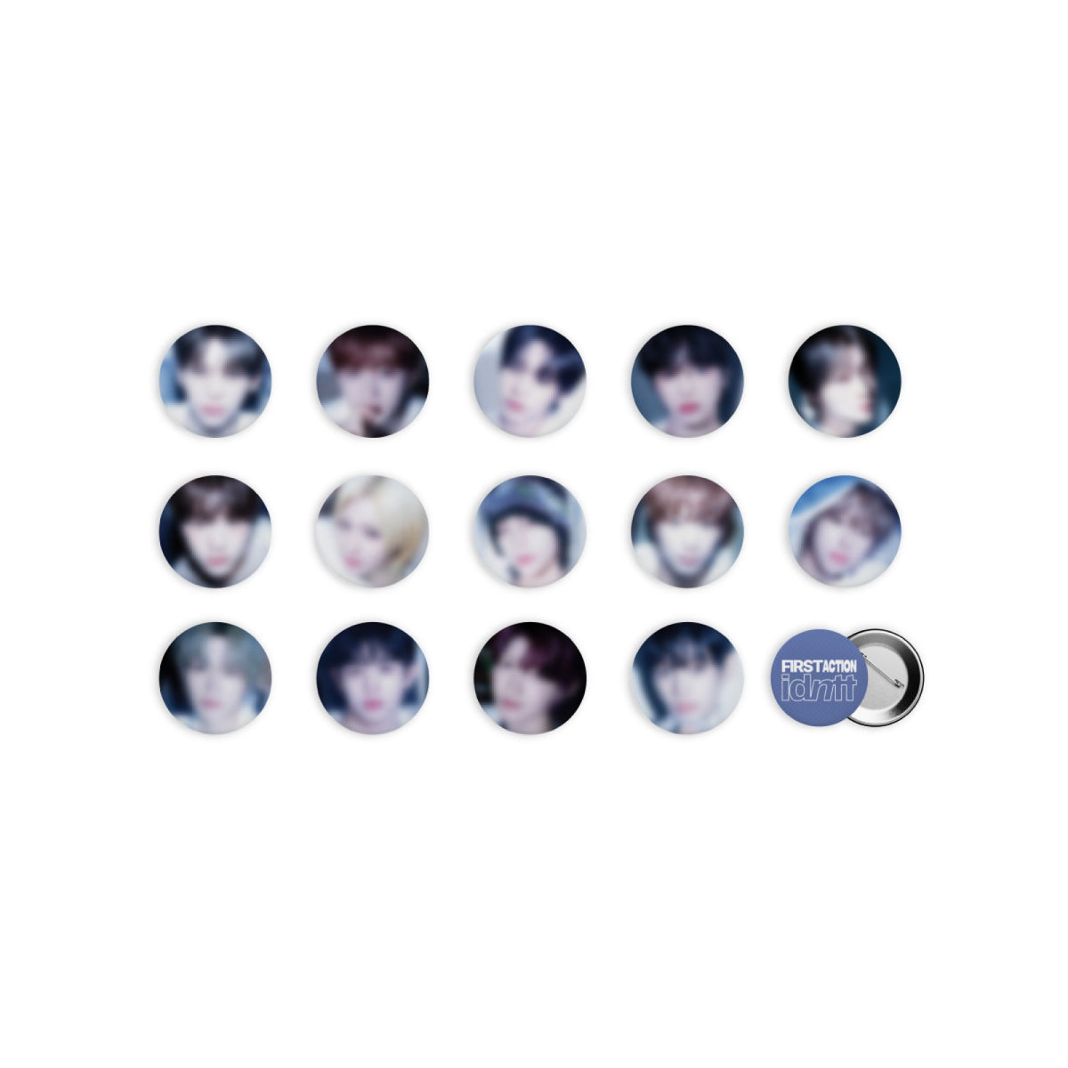 idntt idntt - Pin Button Set - 2026 Fanmeeting FIRST ACTION MD