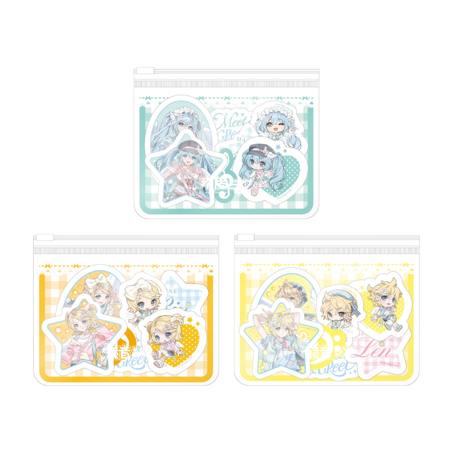 MIKU & RIN & LEN - Sticker Set 19 - Official Pop-up Store MD
