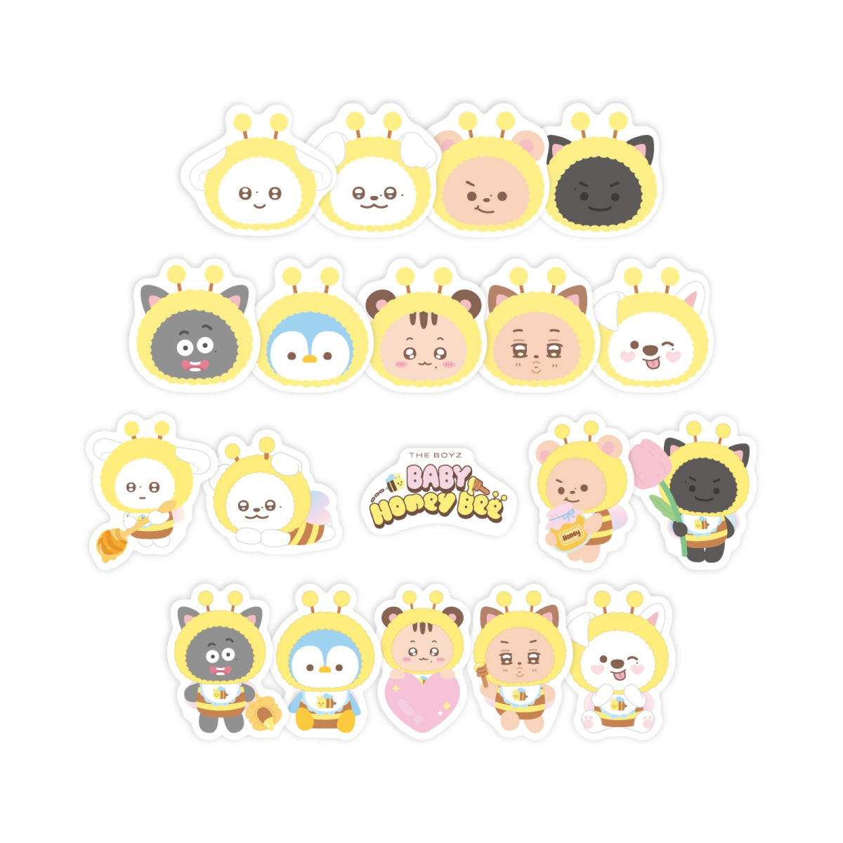 THE BOYZ THE BOYZ - Sticker Pack - Concert INTER-ZECTION - MD Officiel