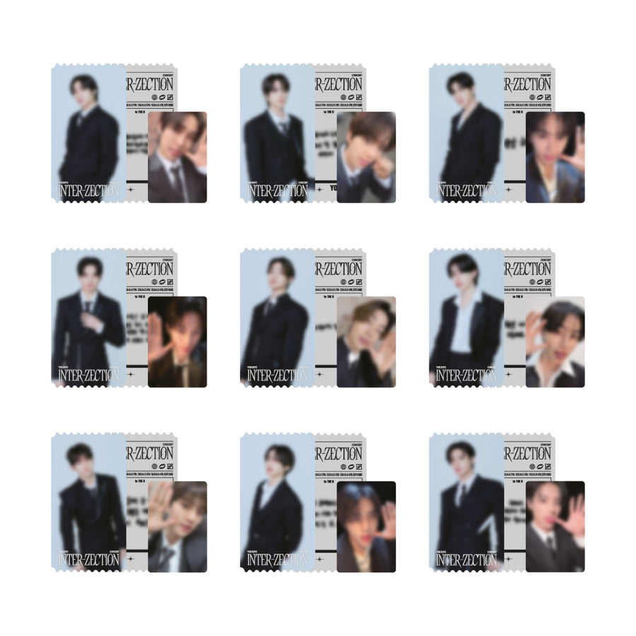 THE BOYZ - Photo Ticket Set - CONCERT [INTER-ZECTION] - MD Officiel