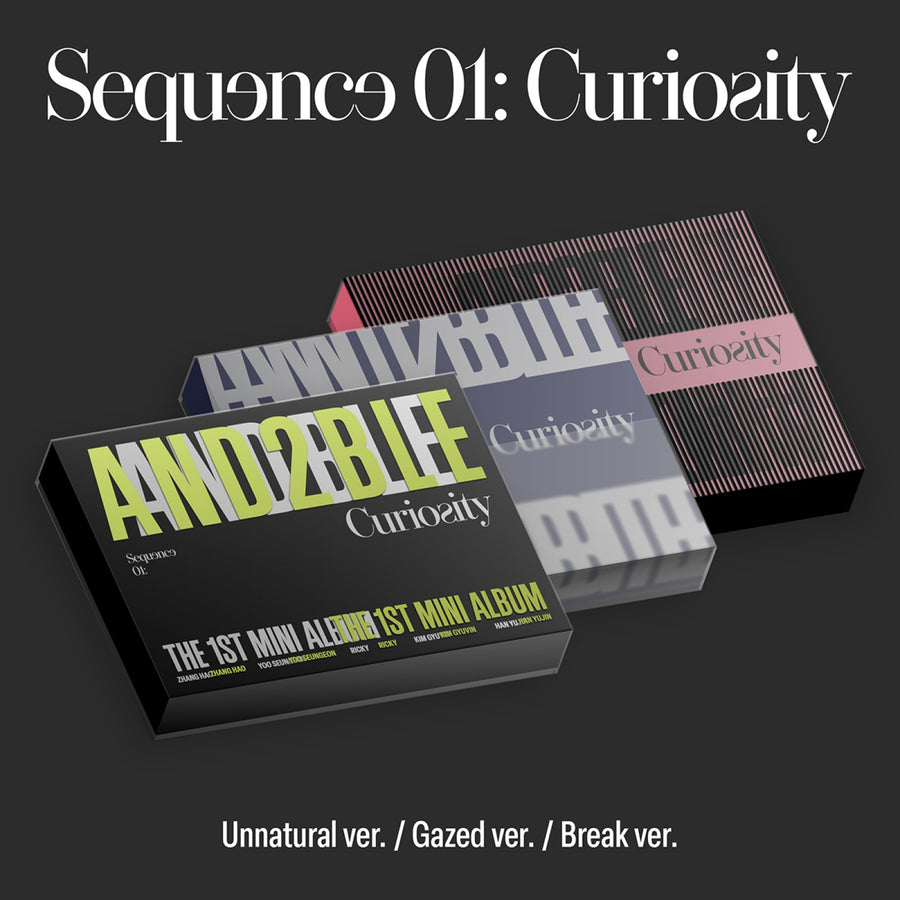 AND2BLE - Sequence 01: Curiosity - Mini Album (Ver. Aléatoire)