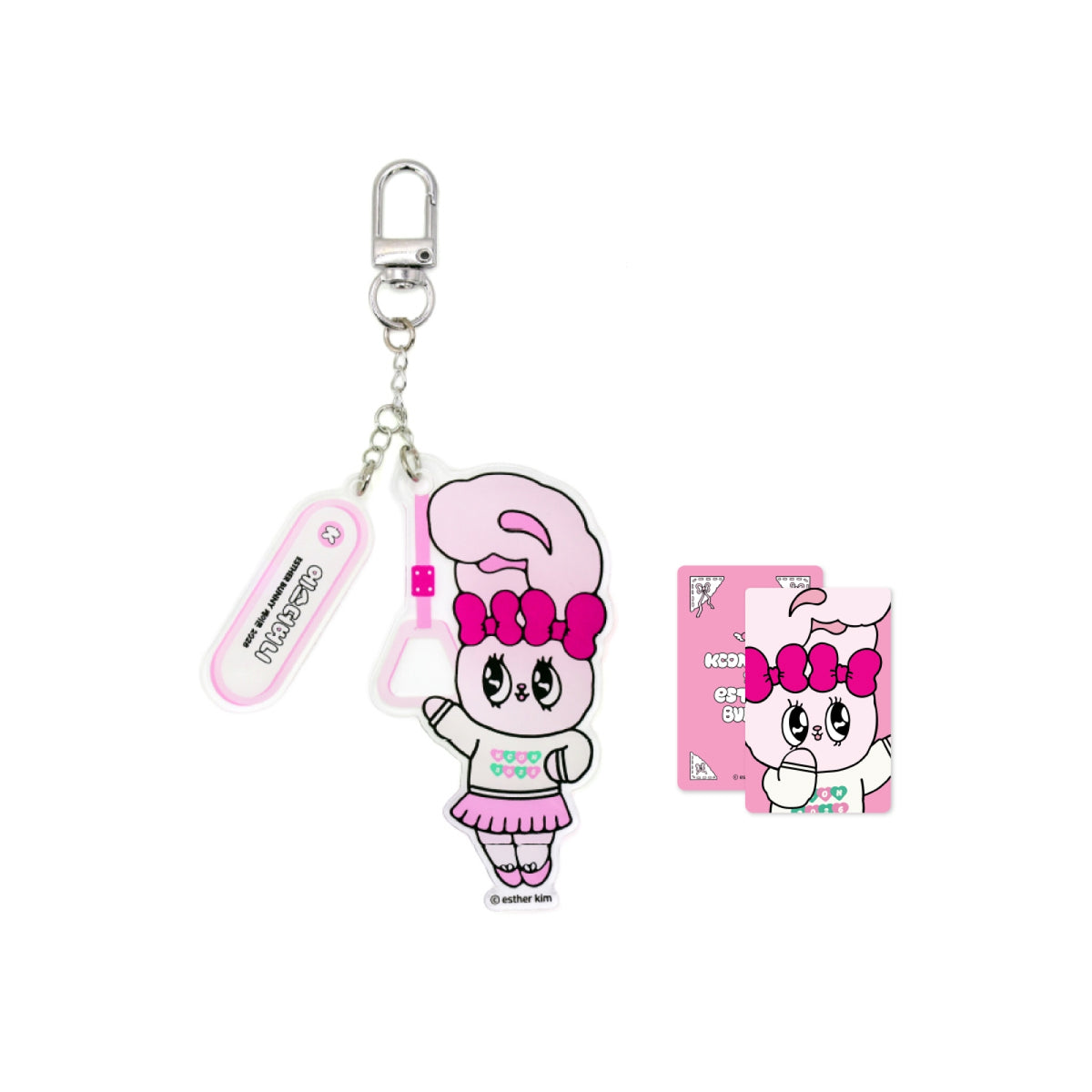 Esther Bunny Esther Bunny - Porte-clés Métro - KCON 2026 Pop-Up Official MD