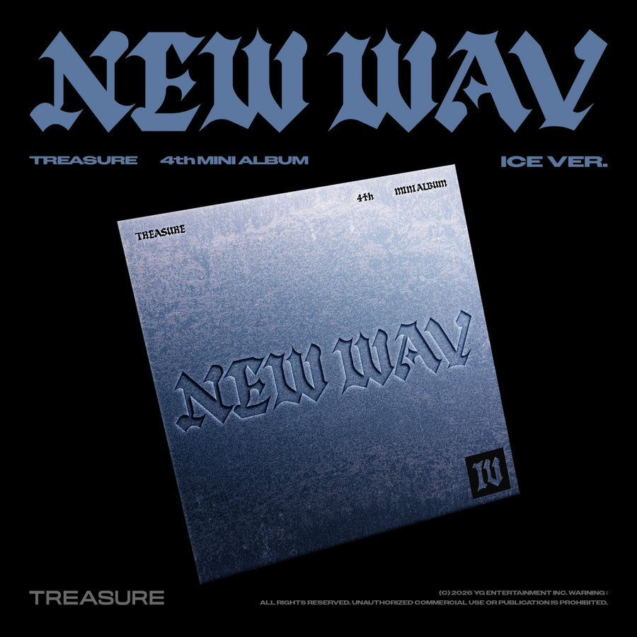 TREASURE - NEW WAV - Ice Ver. - Mini Album