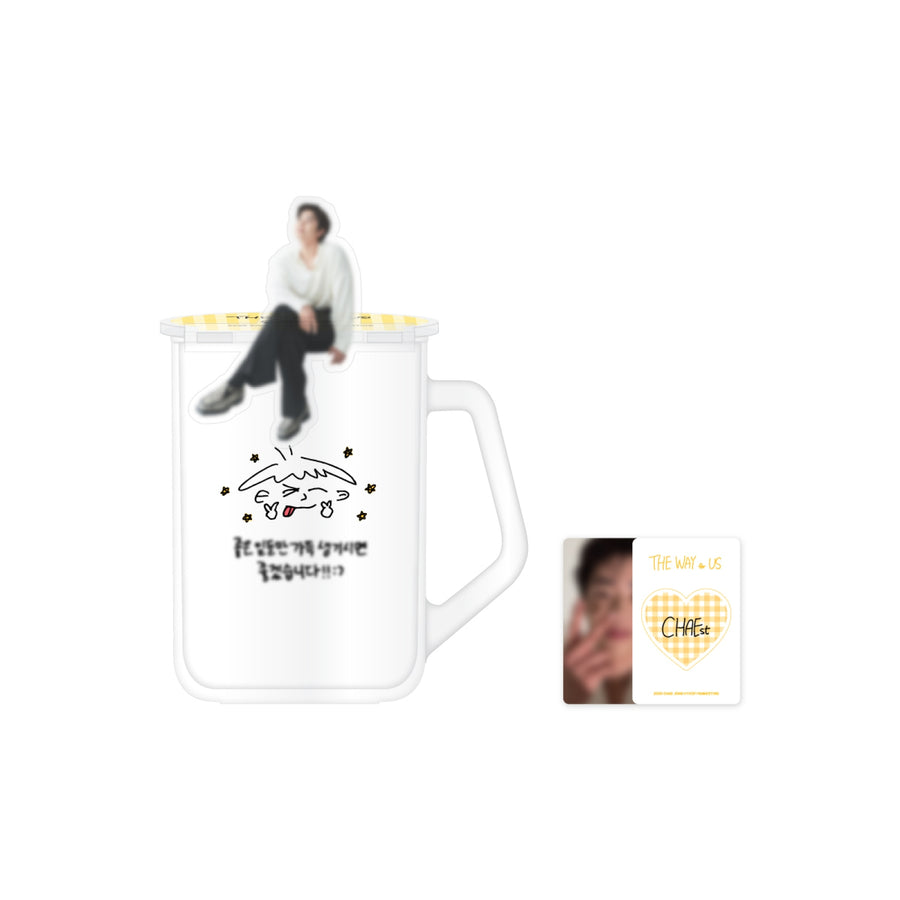 Chae Jong Hyeop - Verre + Stopper Acrylique - Set MD Fanmeeting THE WAY for US