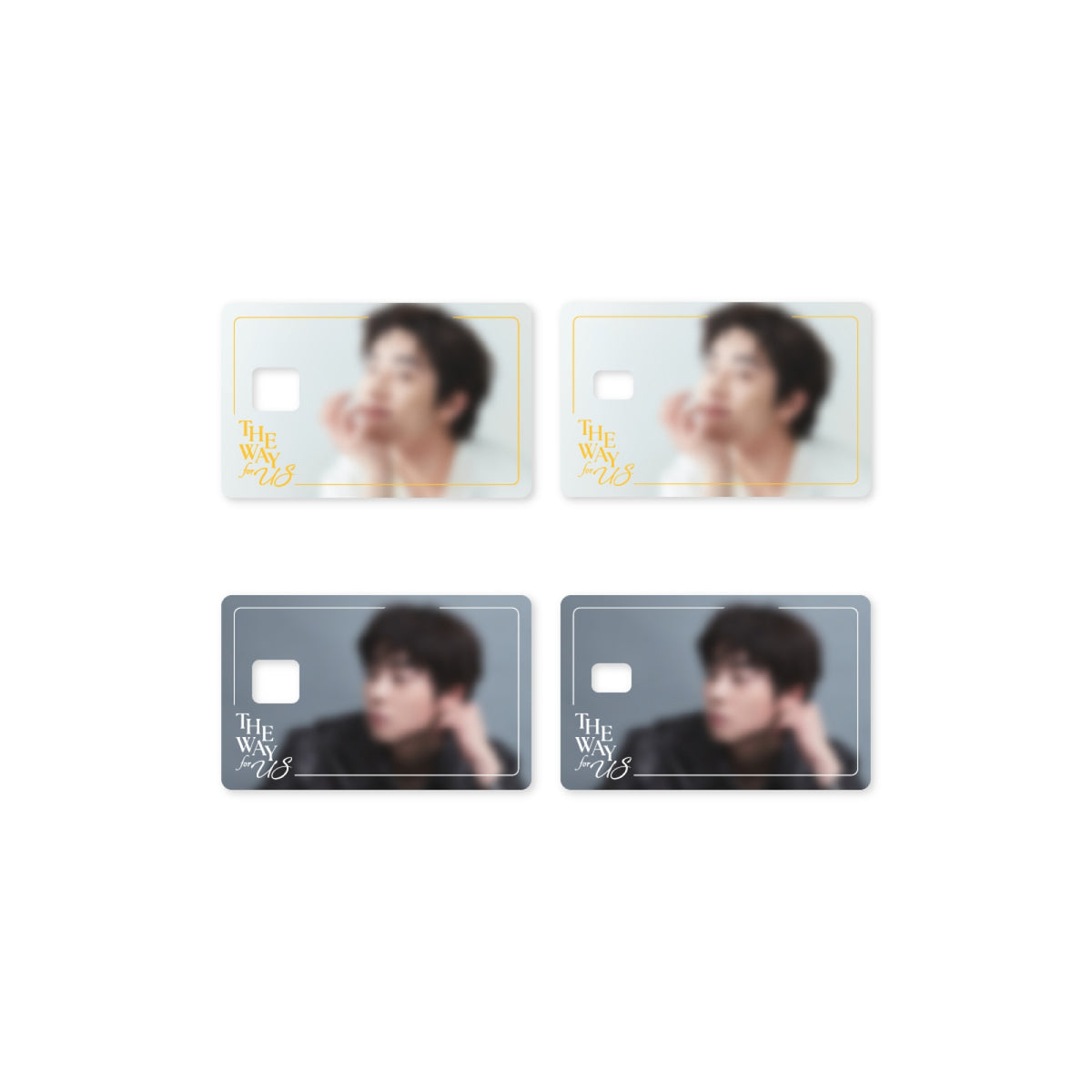 Chae Jong Hyeop Chae Jong Hyeop - Card Cover Sticker - THE WAY for US - Official MD