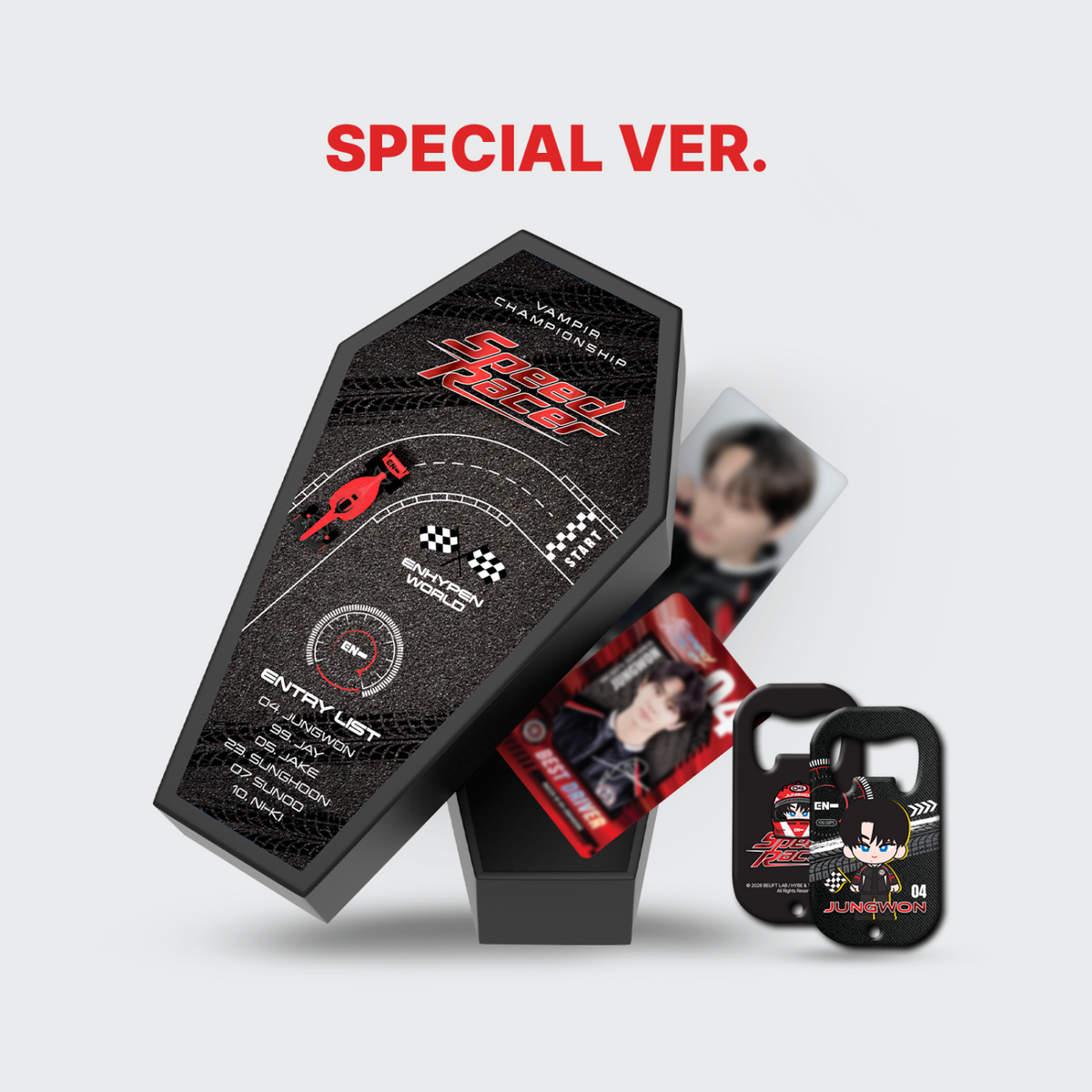 ENHYPEN ENHYPEN - World Coupon Card Collection - Speed Racer Special Version