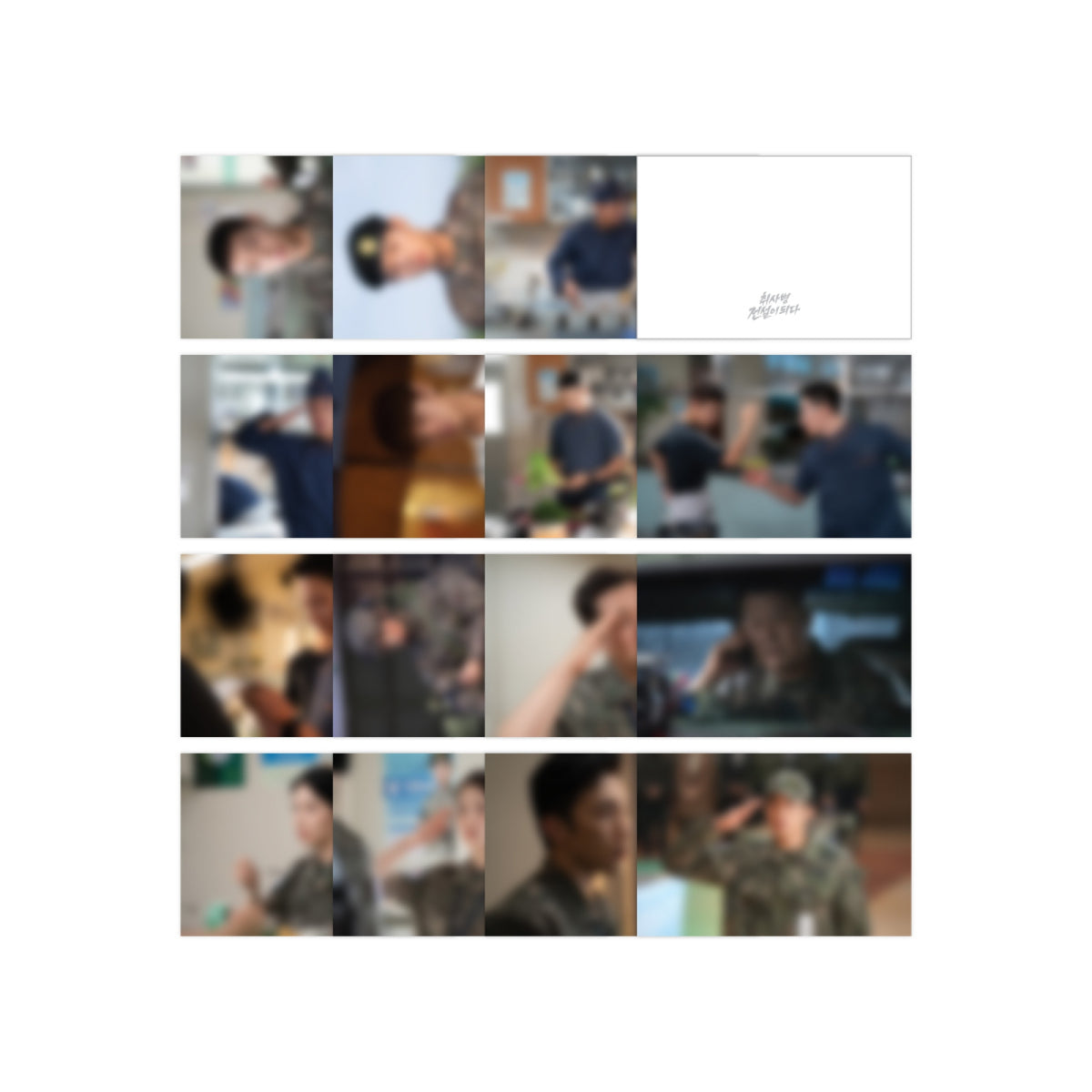 The Legend of Kitchen Soldier The Legend of Kitchen Soldier - Set de 15 Cartes Postales Behind - MD Officiel P