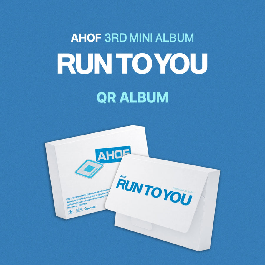 AHOF - RUN TO YOU - QR Ver. - Mini Album