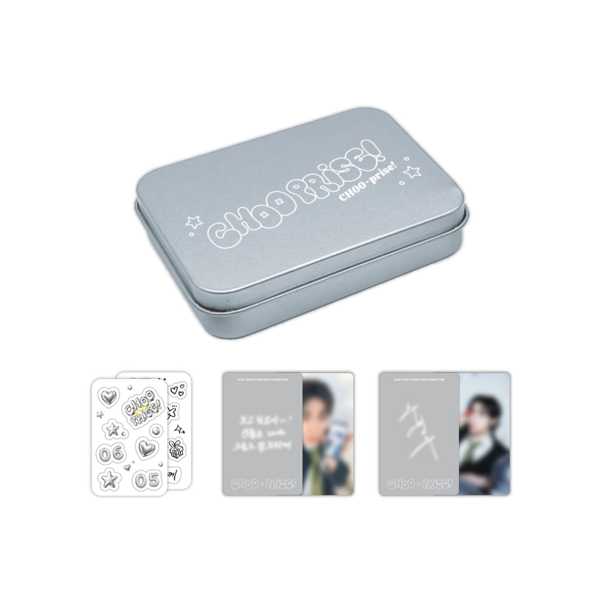 Choo Young Woo Choo Young Woo - Tin Case Photo Set - Official MD