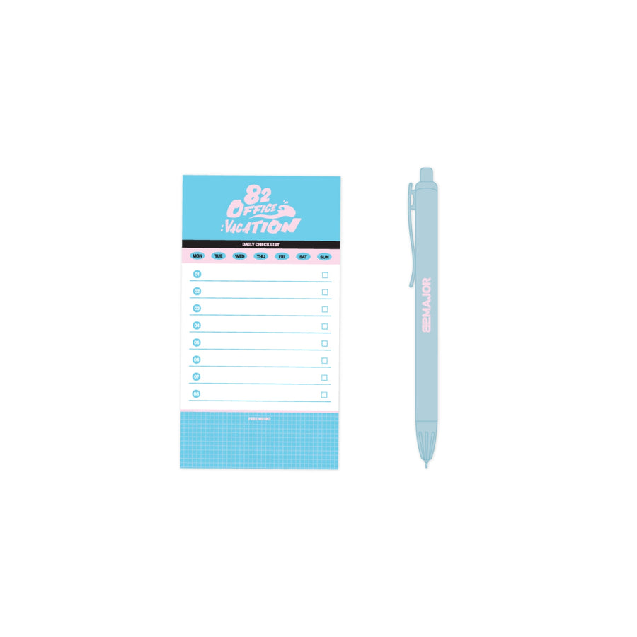 82MAJOR - Memo Pad Set - 82 Office : Vacation - Official MD