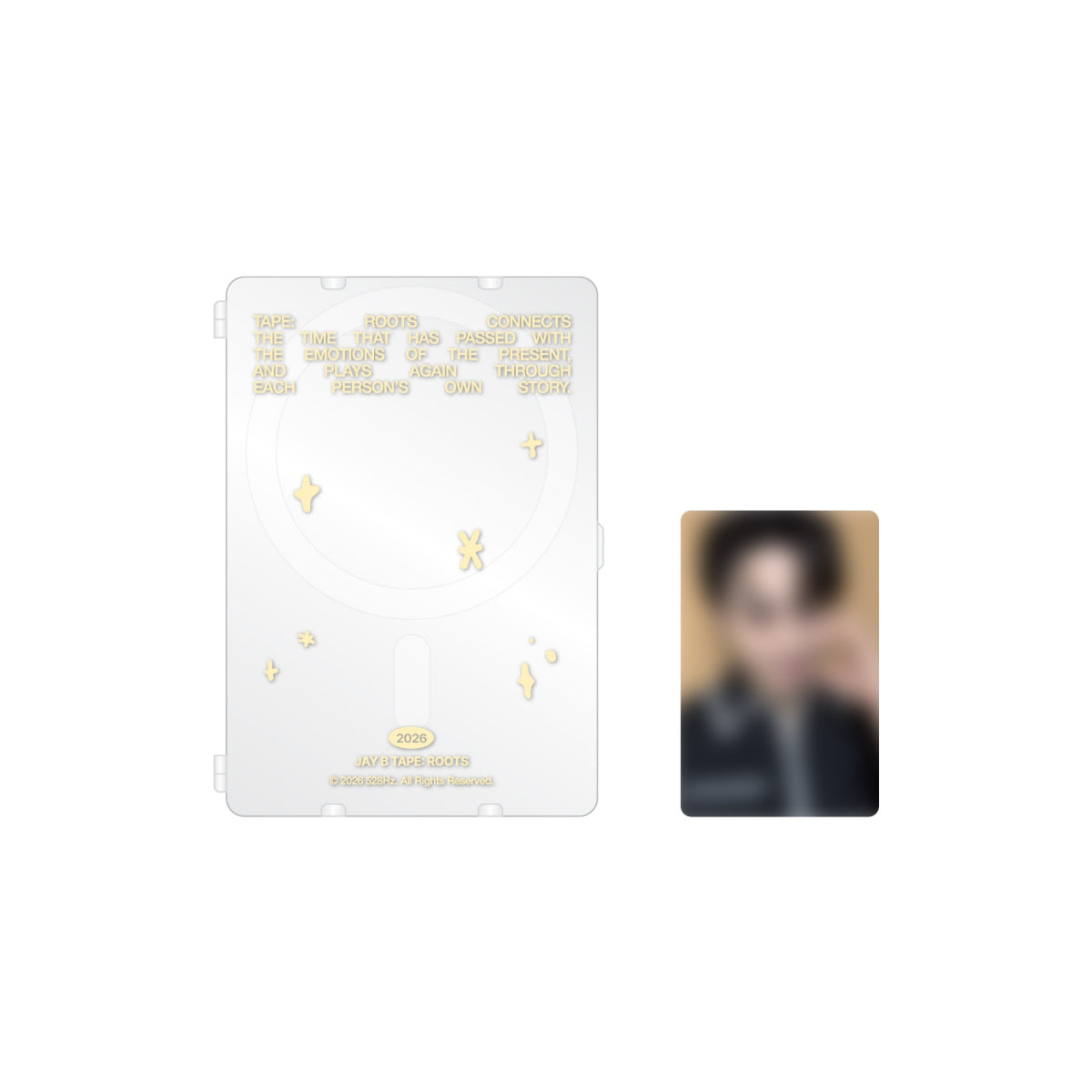 JAY B JAY B - Magnetic Card Case Set - roots seoul OFFICIAL MD