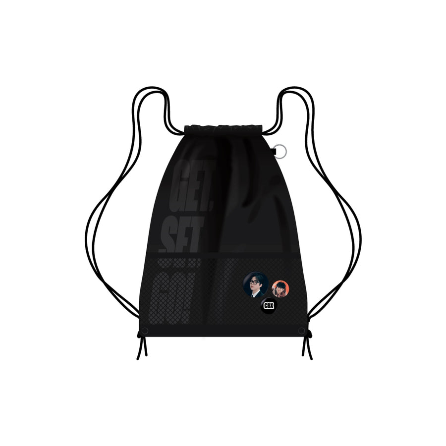 CHEN BAEK XI - Gym Sack & Pin Button Set - 2025 CBX Japan Fanmeeting GET, SET, GO! - Official MD