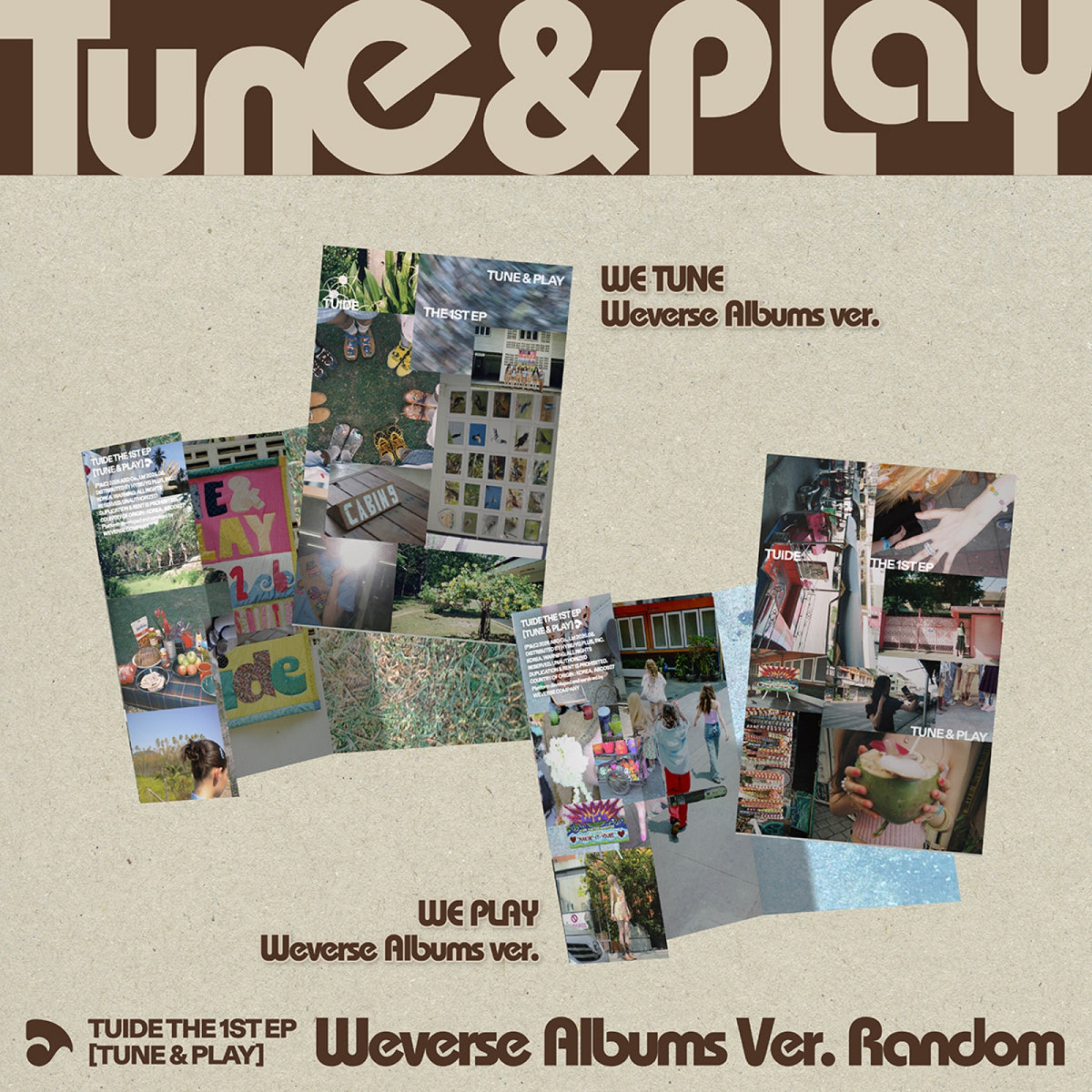 TUIDE TUIDE - TUNE & PLAY - Weverse Albums Ver. - EP Album