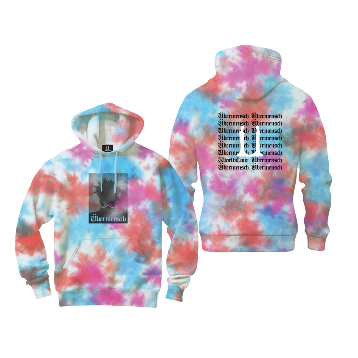 G-DRAGON G-DRAGON - 18 Hoodie Tie-Dye - Multi Ver. - World Tour Merch