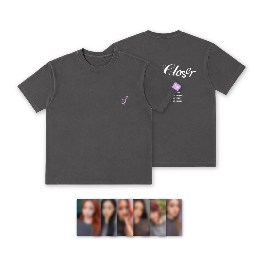 STAYC - T-shirt Manches Courtes - STAY CLOSER Tour - Official MD
