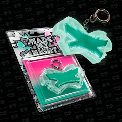 LE SSERAFIM - Made My Night - Glow Clicker Keychain (Mint Ver.)
