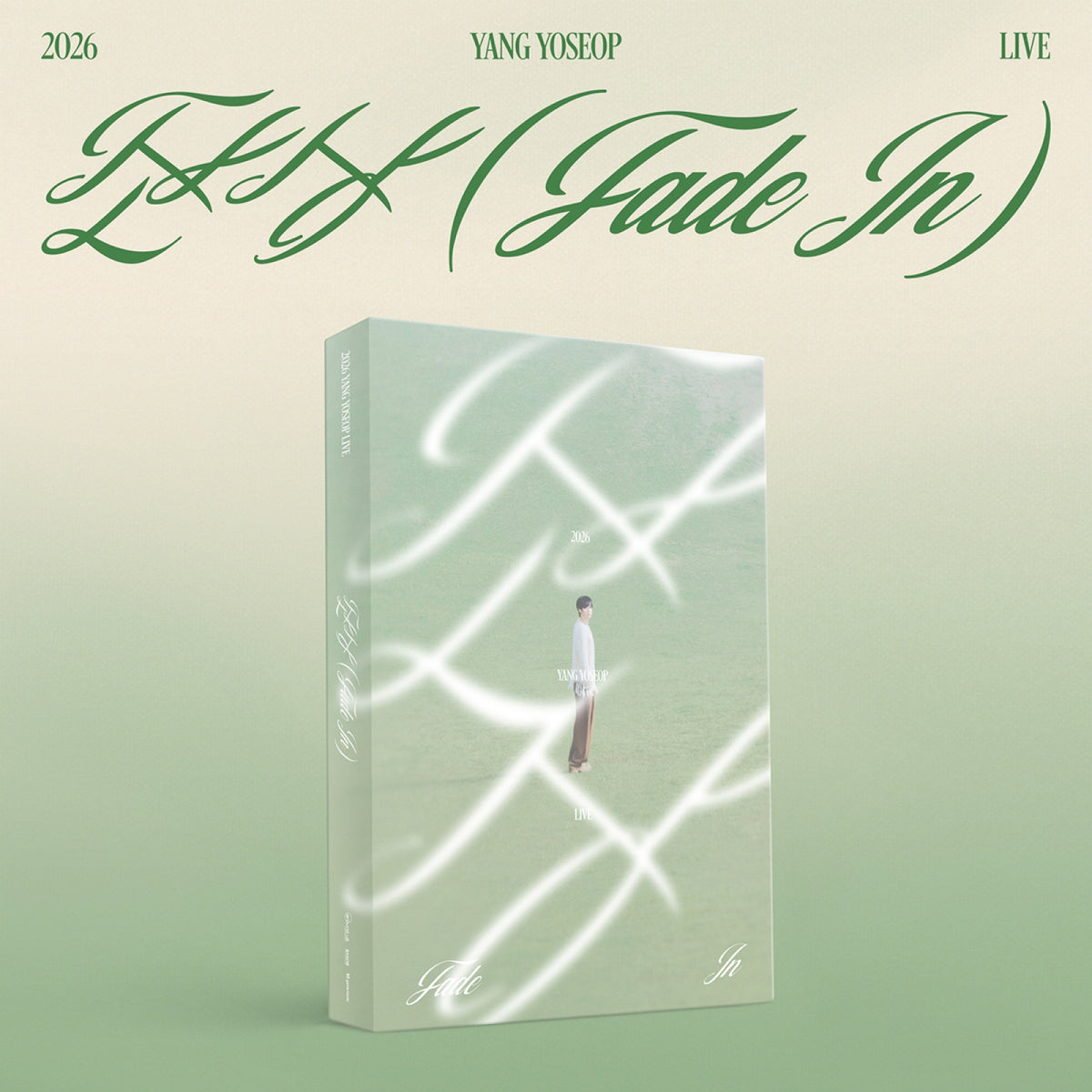 Yang Yoseop Yang Yoseop - 2026 Yang Yoseop Live - Fade In - Album Live