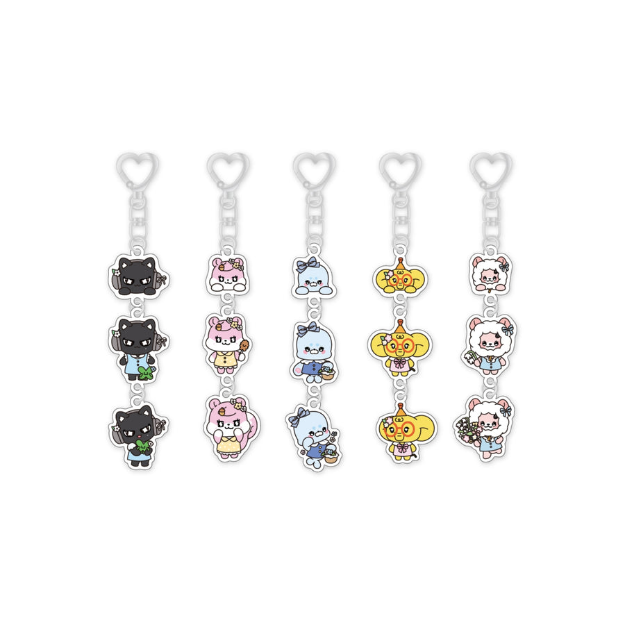 RESCENE - Acrylic Chain Keyring - Scent Archive Ver.
