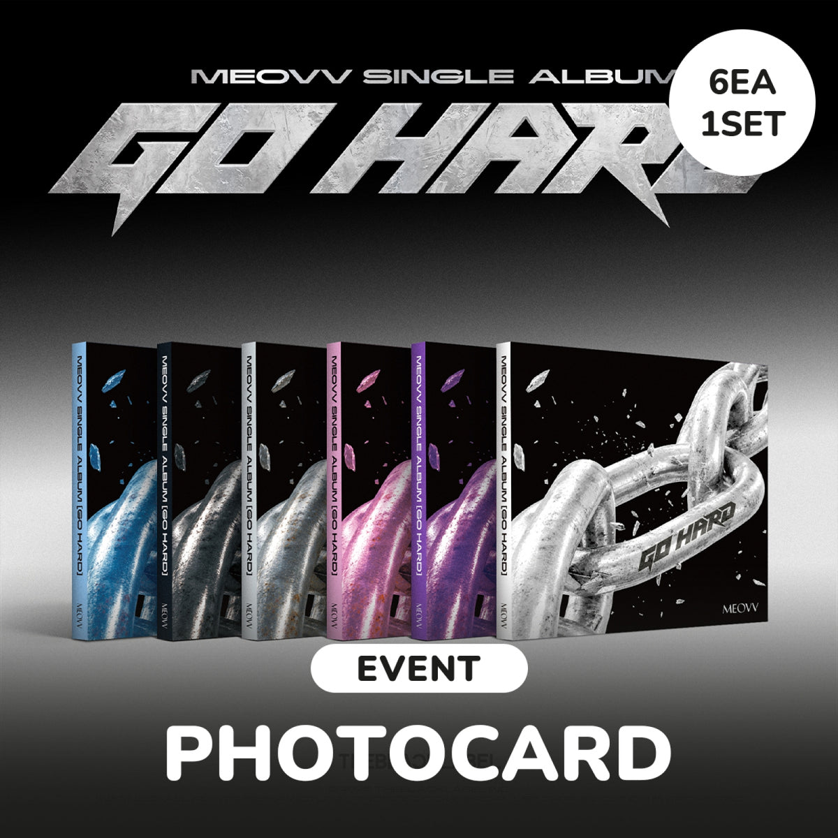 MEOVV MEOVV - GO HARD - Set de 6 Albums - Single Album
