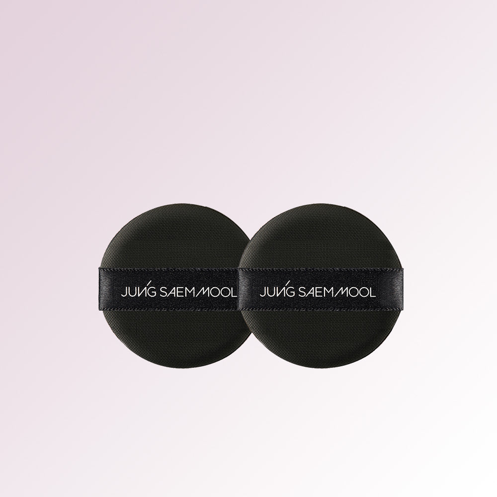 JUNG SAEM MOOL Cushion Puff Black - houppette coréen