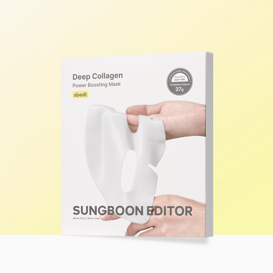 SUNGBOON EDITOR Deep Collagen Masque en tissu 4 pièces