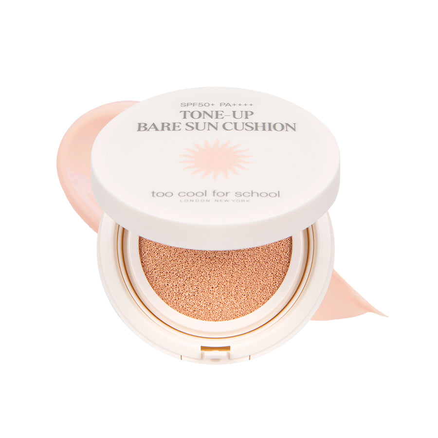 TOO COOL FOR SCHOOL Tone Up Bare Sun Cushion Duo