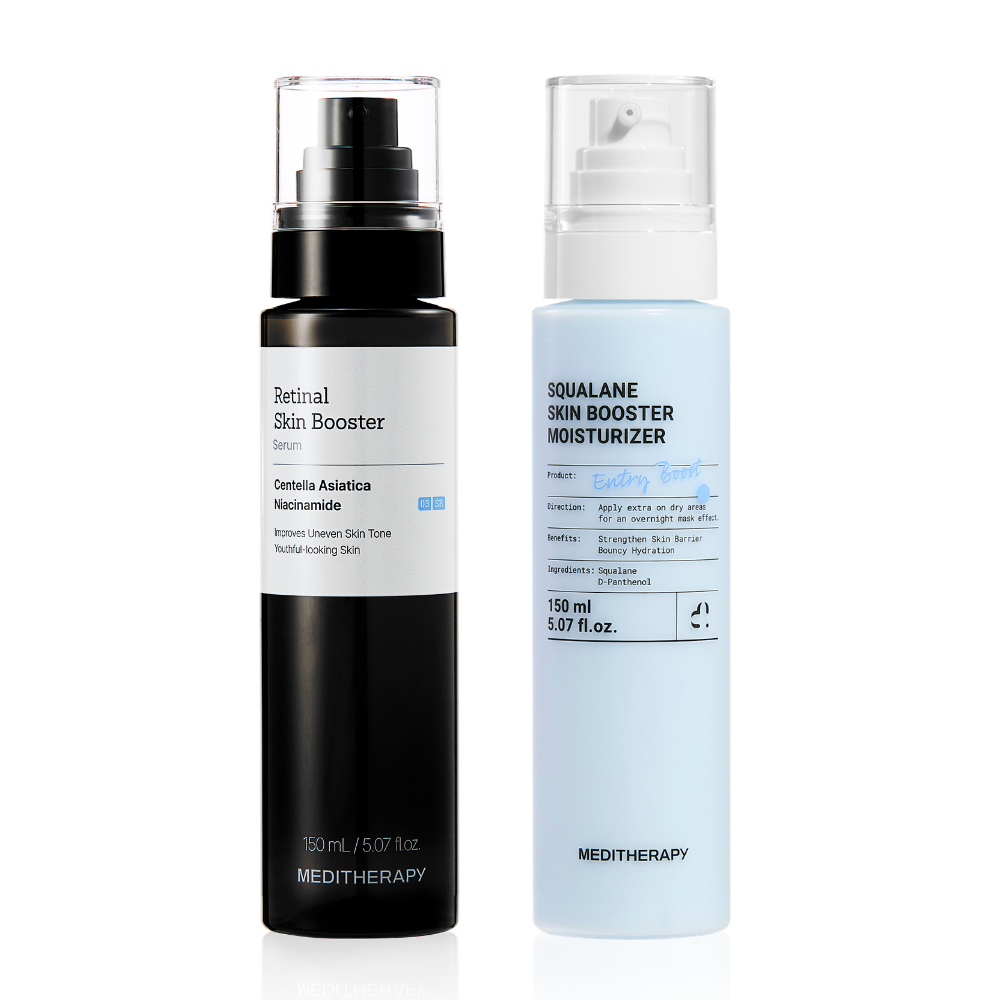 MEDITHERAPY Retinal Serum 150ml + Squalane Moisturizer 150ml