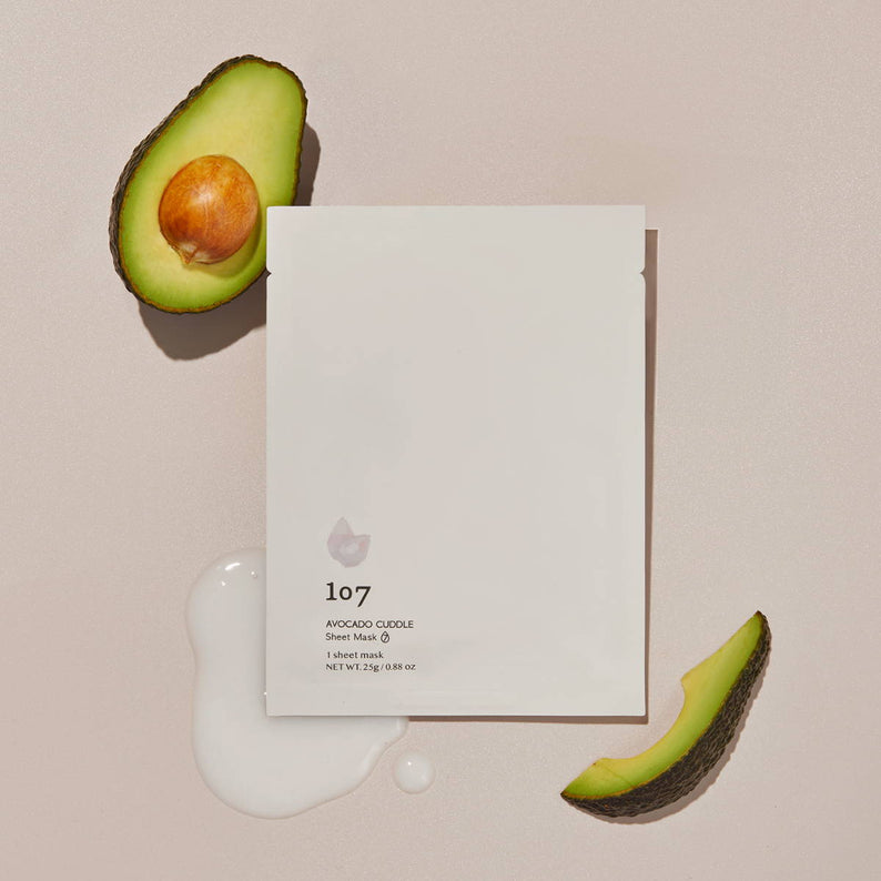 107 Avocado Curd Sheets Mask 5 Pieces