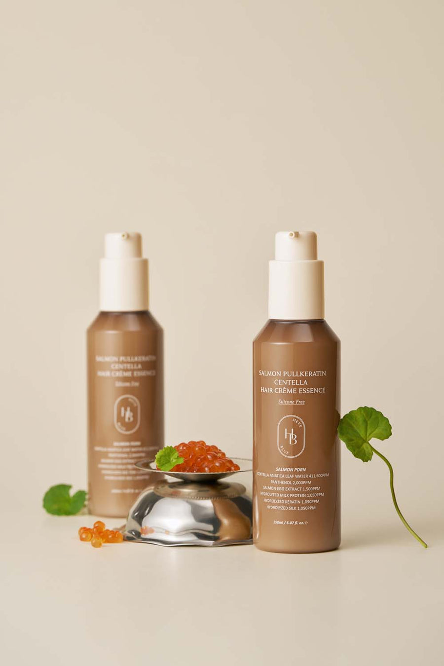 HEVEBLUE Salmon Fullkeratin Centella Hair Cream Essence