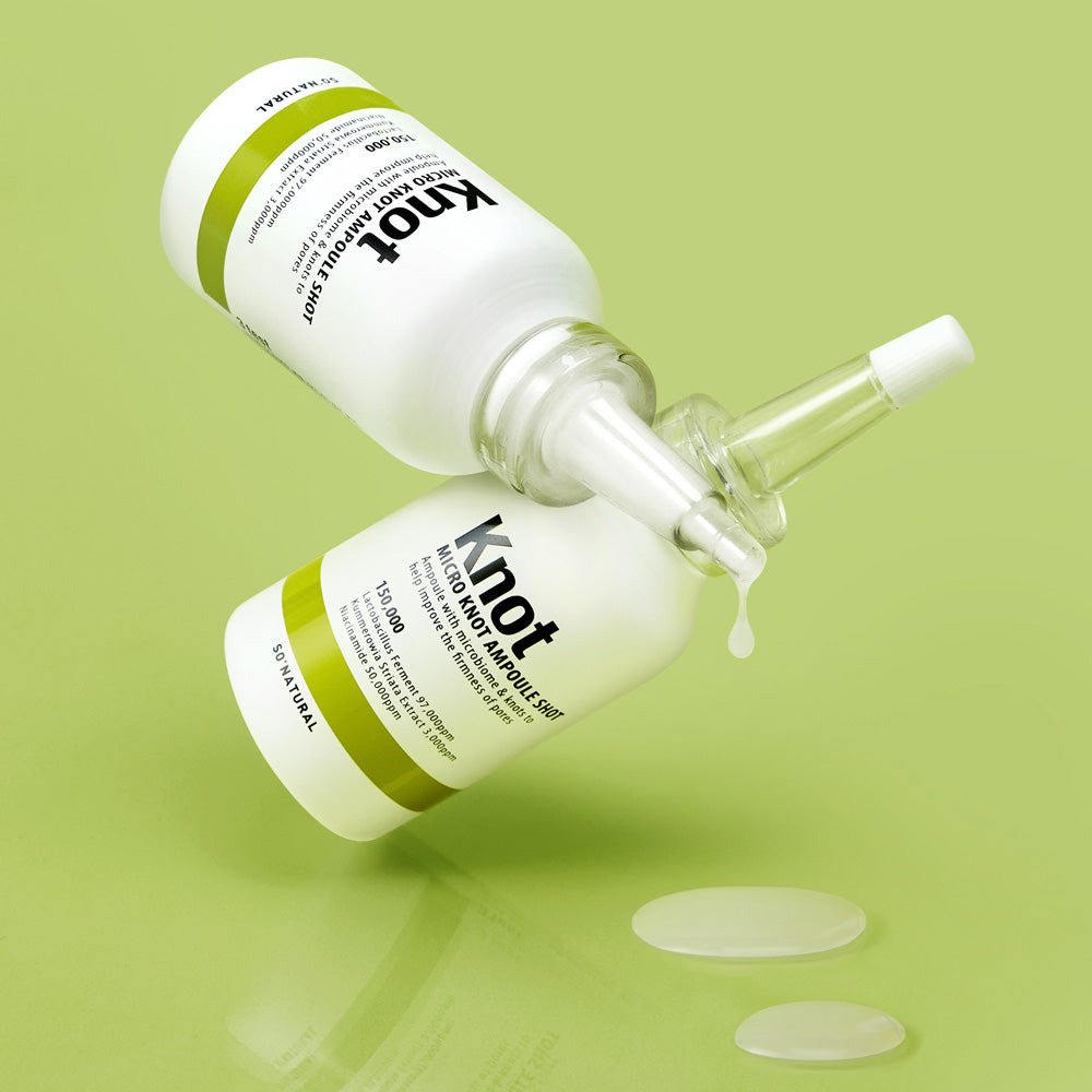SO NATURAL Smooth Firm Pore Knot Micro Knot Ampoule Shot 37ml