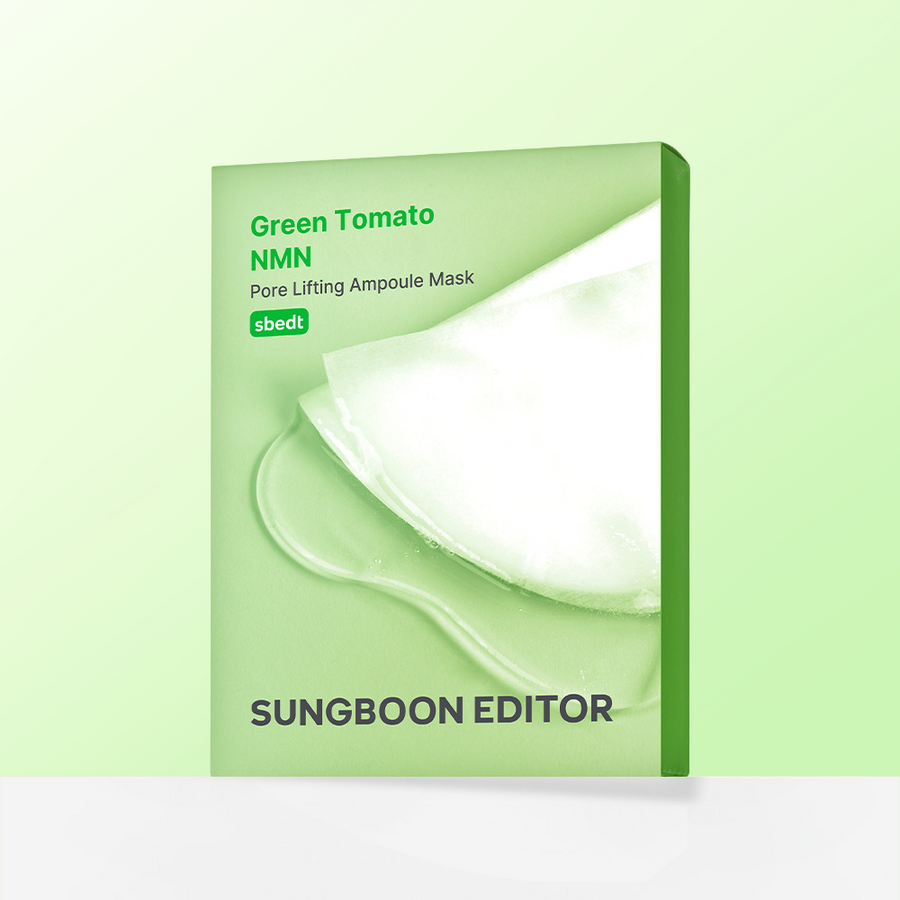 SUNGBOON EDITOR Green Tomato Pore Masque en tissu 10 pièces