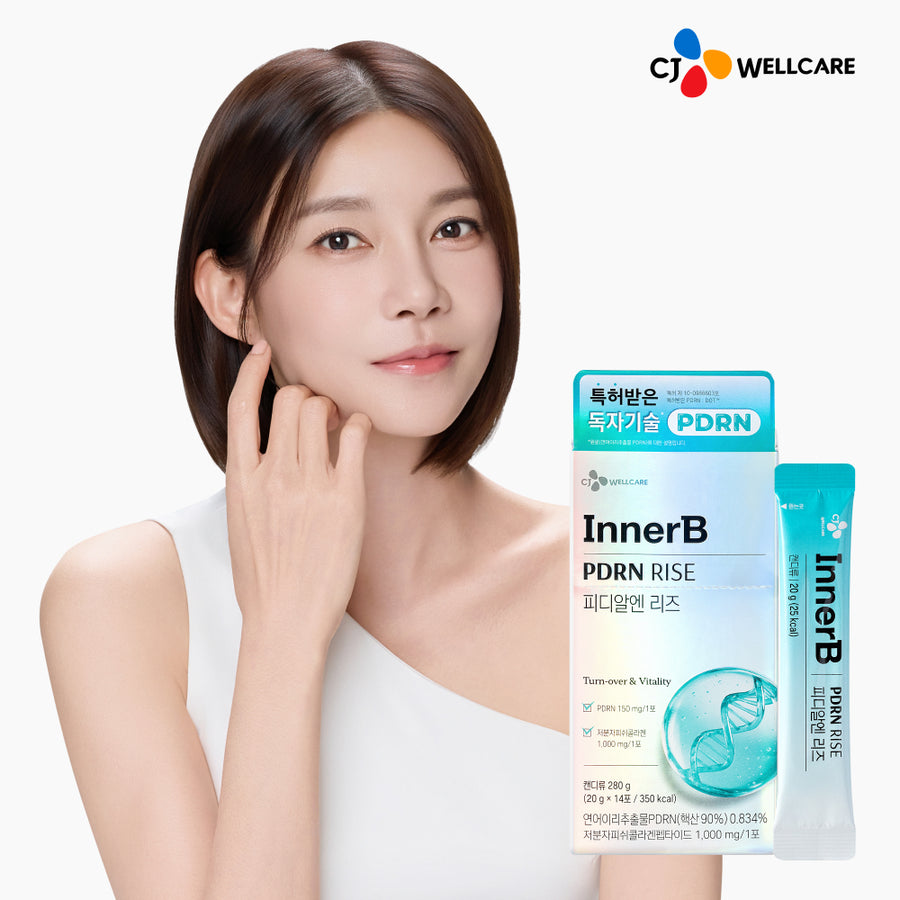 INNERB CJ INNERB Edible PDRN Reis Stick Jelly Kollagen Low-Molecular Hyaluron Mucin 14 Sticks Jelly