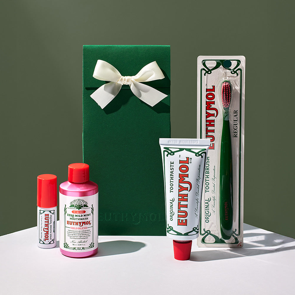 EUTHYMOL Original Breath Care Gift Set - coffret soin bucco-dentaire coréen